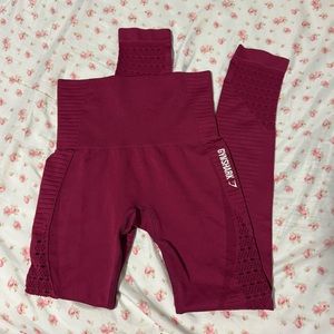 Gymshark Leggings Red